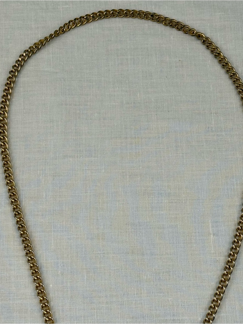 Red Stone Pendant Necklace Gold Tone Chain Leaf Accent Boho Artisan - Picture 4 of 5